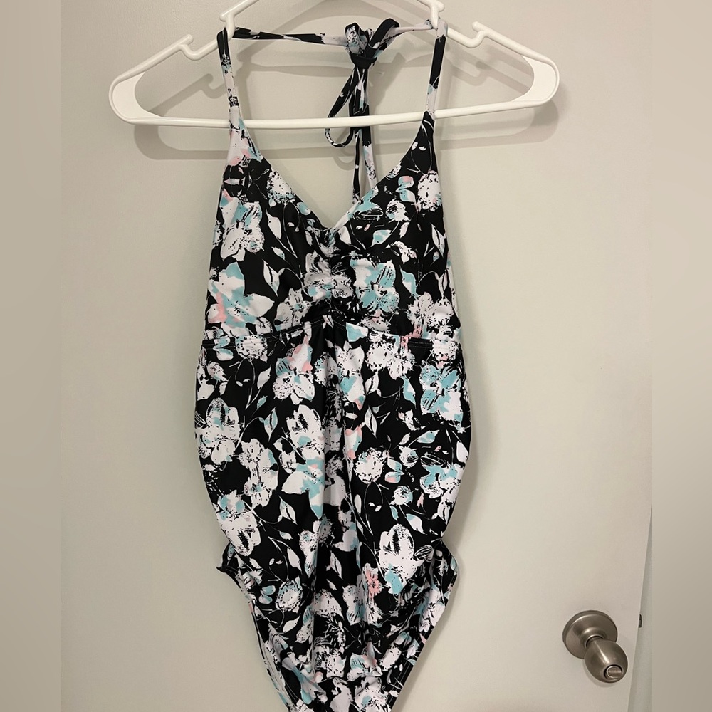 Pink blush bathing costume